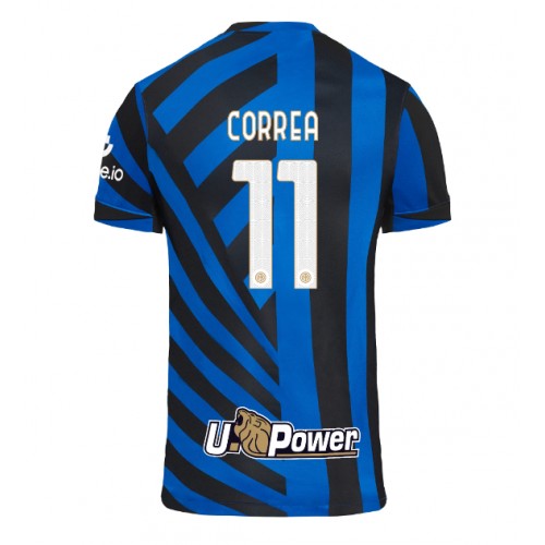 Fotbalové Dres Inter Milan Joaquin Correa #11 Domácí 2024-25 Krátký Rukáv